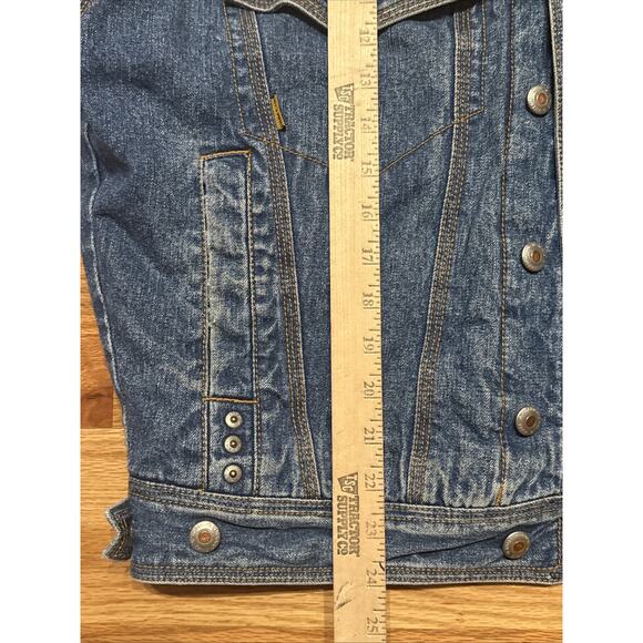 Vintage 90’s International Male Denim And Corduroy Moto Jacket Size Medium - Picture 13 of 15